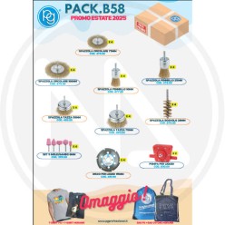 ASSORTIMENTO SPAZZOLE E OMAGGI "PROMO PACK B58" POGGI