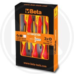INSULATING SCREWDRIVERS 1000 V "1273MQF / D6" BETA