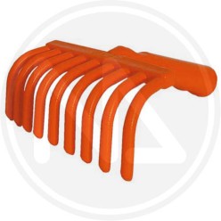 rake 9 teeth pvc for olives