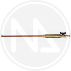 Spray lance with tap  for sprayers