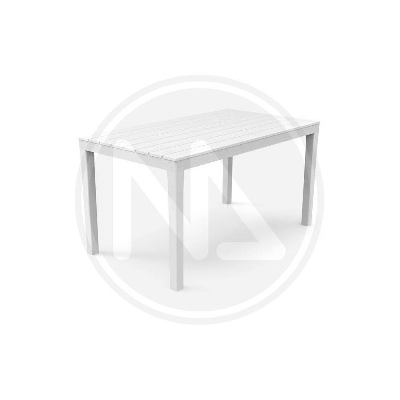 WHITE RESIN TABLE "MARAONE"