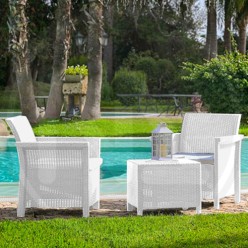 RESIN LIVING ROOM "DOLCEFARNIENTE BALCONY" WHITE