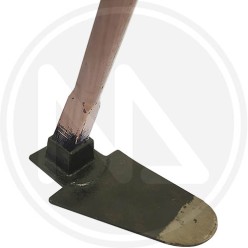 ROUND HOE "puglia man" with handle