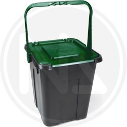 PATTUMIERA PER LA RACCOLTA DIFFERENZIATA "CUBE" VERDE