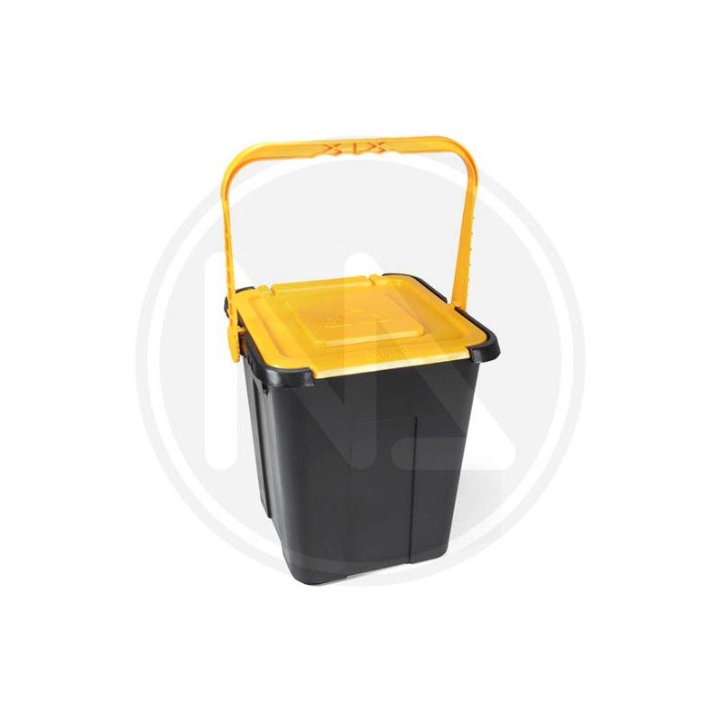 PATTUMIERA PER LA RACCOLTA DIFFERENZIATA "CUBE" GIALLO