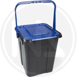 PATTUMIERA PER LA RACCOLTA DIFFERENZIATA "CUBE" BLU