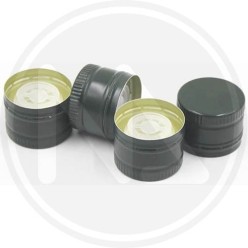 PRE-THREADED CAP for OIL bottle with POURER (71524-71525)