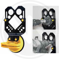 CENTERING GUIDE FOR DIAGER BITS AND CUTTERS