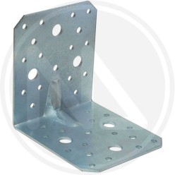 PIASTRA PER TRAVI PIEGATA NERVATA ZINCATA BIANCA L 90ZB