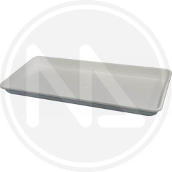 SOTTOVASO RETTANGOLARE MAXI FESTONATO "BIANCO"