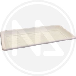 SOTTOVASO RETTANGOLARE PER VASO BIANCO