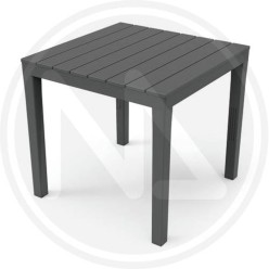 CHARCOAL RESIN TABLE "BALI"
