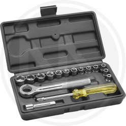 sockets sets 16 pieces maurer