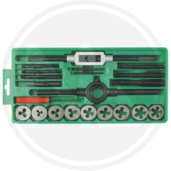 taps and dies in sets 21 pcs maurer