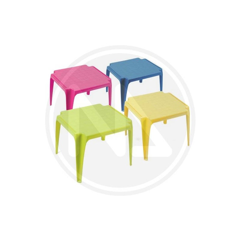 TAVOLO IN RESINA "BABY" colori assortiti