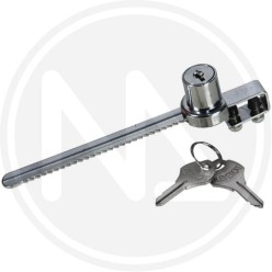 cylinder shaped cylinder lock for crystals maurer