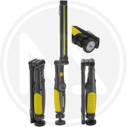 TORCIA LED GIREVOLE a BATTERIA RICaricabile MAURER