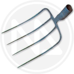 fork 4 prongs for hay without handle papillon
