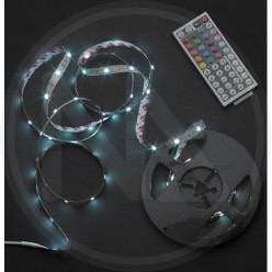 LIGHT ADHESIVE STRIP 150 LED MULTICOLOR RGB LIGHT MAURER