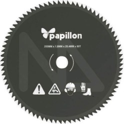 DISCO PER DECESPUGLIATORE "80 DENTI" PApillon