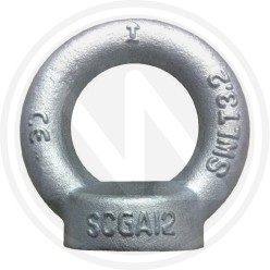 eye nut-zinc DIN582 C15E