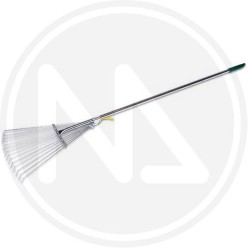 ADjustable lawn rake with handle papillon