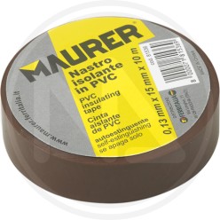 nastro isolante in pvc MARRONE maurer