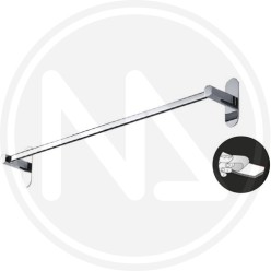 PORTASCIUGAMANI PER BAGNO CROMATO AUTOADESIVO MAURER