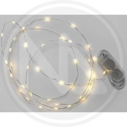 MINI LED LIGHTS DECORATIVE 40 MICROLED to BATTERY MAURER