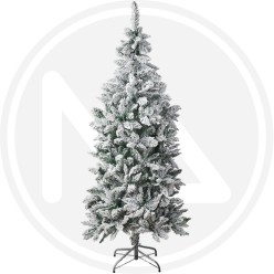 ALBERO DI NATALE INNEVATO "SLIM" MAURER