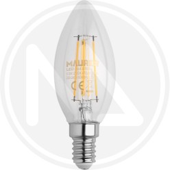 LAMPADA A LED CON FILAMENTO "OLIVA" TRASPARENTE MAURER