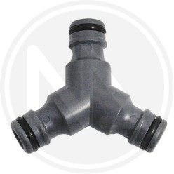 coupling coupler 3 way male papillon