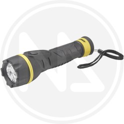 torcia LED a batteria in GOMMA maurer