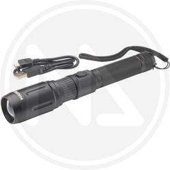 RECHARGEABLE BATTERY LED TORCH With ZOOM MAURER