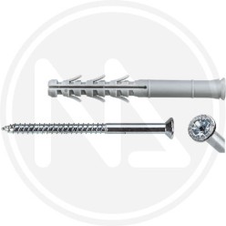 NYLON DOWEL EXTENDED SCREW TX MRSZ MAURER plus