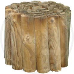 IMPREGNATED WOOD ENCLOSURE "ROLLBORDER 20" PAPILLON