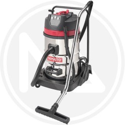 STAINLESS STEEL VACUUM CLEANER "1,2/70 3 POWER" 70 LT. YAMATO