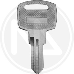 BLANK KEY FOR CASH BOX MAURER