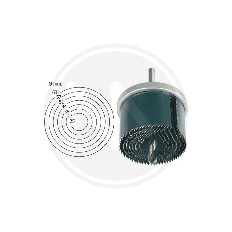 FRESA A TAZZA per legno 7 lame maurer