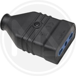 ANTI-CRUSH SOCKET 2P+T BYPASS MAURER