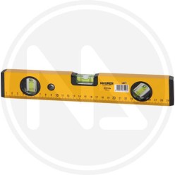 ALUMINIUM rectangular level yellow maurer