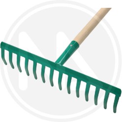 RAKE WOODEN HANDLE PAPILLON