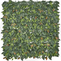 SIEPE SINTETICA A FOGLIE "PHOTINIA" papillon