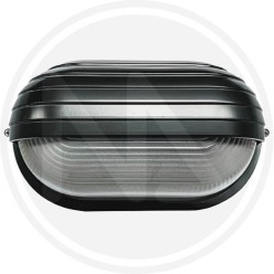 GARDEN ceiling light "palpebra OVALE mini NERO" papillon