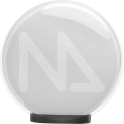 MILK WHITE SHOCKPROOF GARDEN LAMP SPHERE PAPILLON