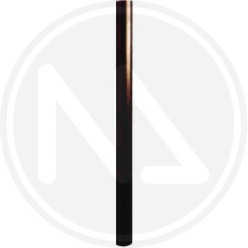 BLACK FIBERGLASS POLE FOR GARDEN LAMP PAPILLON