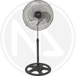 VENTILATORE A PIANTANA NERO Con OSCILLAZIONE ELLITTICA MAURER