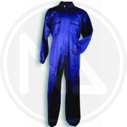 TUTA DA LAVORO IN COTONE BLU