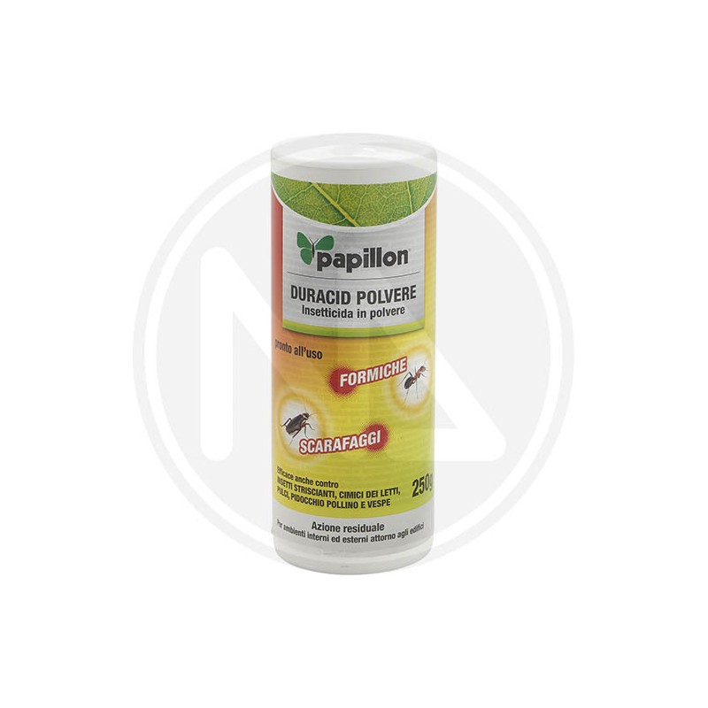 INSETTICIDA IN POLVERE BARATTOLO "DURACID POLVERE" (EX 82956) PAPILLON