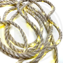 115 MICROLED LIGHTS WITH HEMP ROPE MAURER